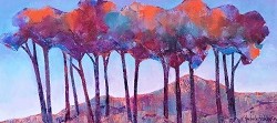 Treescape | 2023 | Oil on Canvas | 36 x 72 cm